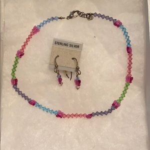 Swarovski Crystal w/Sterling Girl’s Jewelry